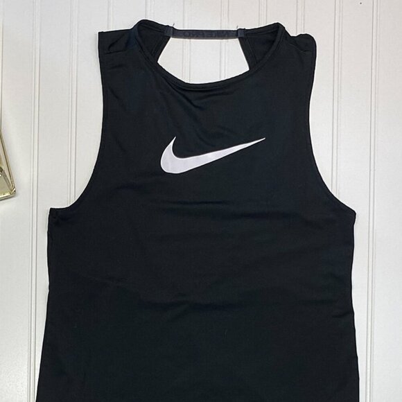 Nike Tops - NIKE Women's Pro Swoosh Yoga/Tennis/Pickleball Tank-TOP-Black CJ3771-010